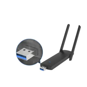 1200 Мбит/с wifi адаптер 802.11ac/b/ g/ n 2,4 + 5,8 G Wi-Fi ключ беспроводная USB антенна Ethernet Сетевая карта переменного тока