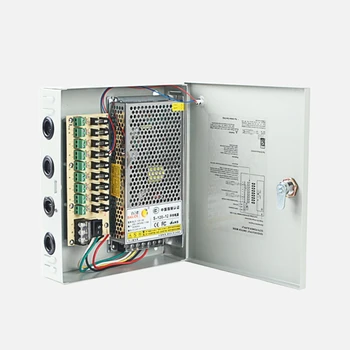 12V 10A AC100-245V Универсальный Регулируемый импульсный источник питания светодиодный трансформатор 