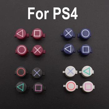 5 Цветов 1 комплект ABXY кнопка Круг Квадрат Треугольник ABXY Кнопка для PS4 Slim Pro Запчасти для контроллера
