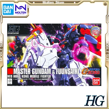 BANDAI OriginalHG 1/144 MASTER GUNDAM ET FUUNSAIKI Gundam Пластиковый Модельный Комплект В Сборе/Сборка Аниме-Фигурки