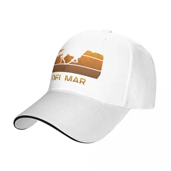 Del Mar California Horse Racing Fan Park Бейсбольная кепка PremiumCap, пляжная кепка, кепка дальнобойщика, кепка для гольфа, женская мужская