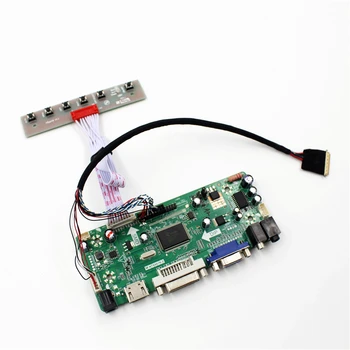 DVI VGA Аудио HDMI-совместимая Плата ЖК-контроллера для ASUS EeePC 900 901B089AW01 LP089WS1 TLA1 1024x600 8,9-дюймовый комплект TFT LCD