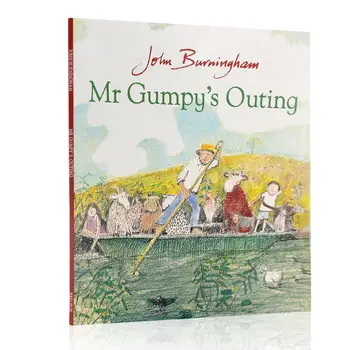 Mr. Gumpy's Outing Английская книжка с картинками для детей, читающая сборник рассказов для детей