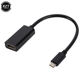 USB Type C к HDMI-совместимому Адаптеру 4K 60Hz Type C 3.1 от Мужчины к HD Женский Кабель-Адаптер Конвертер Для MacBook Huawei Phone