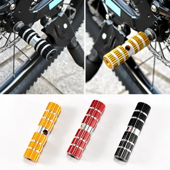 Алюминиевая задняя опора для ног, педали, аксессуары для велосипеда, аксессуары для горных велосипедов, Горные велосипеды из алюминиевого сплава