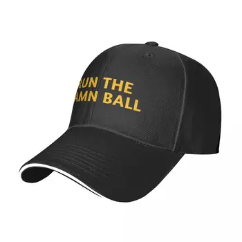 Бейсбольная кепка Run the damn ballCap, солнцезащитная кепка для женщин и мужчин
