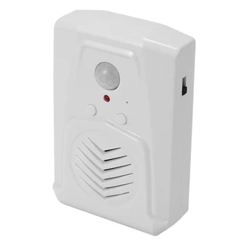 Датчик движения Дверной выключатель MP3 Инфракрасный дверной звонок Беспроводной датчик движения PIR Голосовой суфлер Дверная сигнализация
