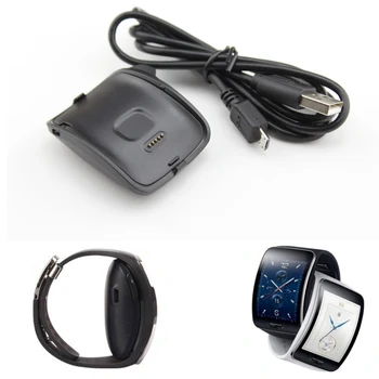 Док-станция для зарядного устройства Samsung Galaxy Gear S R750 смарт-часы USB кабель черный подставка