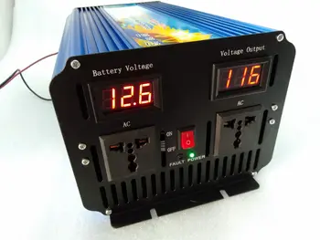 Инвертор мощности 3000 Вт с чистой синусоидальной волной от 12 В постоянного тока до 110 В переменного тока с частотой 60 Гц для сверления