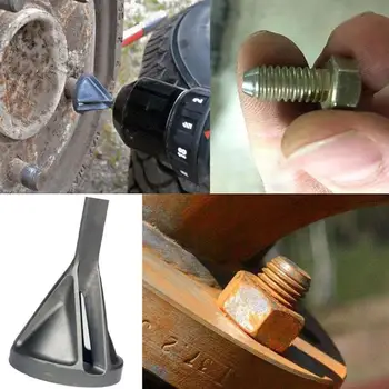 Инструменты для удаления заусенцев с треугольным хвостовиком из нержавеющей стали для сверления по дереву, снятия заусенцев с внешней фаски