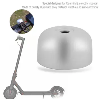 Крышка звонка для скутера из алюминиевого сплава, серебряные колокольчики для Xiaomi Mijia, сменный аксессуар для электрического скутера 3x3x2 см
