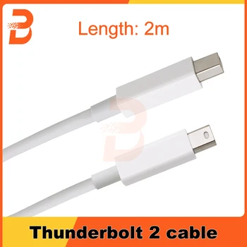 Новый оригинальный кабель-адаптер Thunderbolt 2, штекерный разъем thunderbolt 2 2 м для мультимедийного монитора