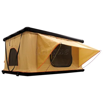 Палатка на крыше автомобиля с жестким верхом, водонепроницаемая, непромокаемая, корпус из алюминиевого сплава, кемпинг на открытом воздухе, приключения