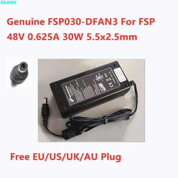 Подлинный FSP FSP030-DFAN3 48V 0.625A 30W 5.5x2.5mm Адаптер Питания с Коммутацией Переменного Тока Для Зарядного Устройства