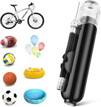 Портативный футбольный воздушный насос для футбола, кольцо для плавания, пляжный мяч, надувной баскетбольный насос, надувная игла