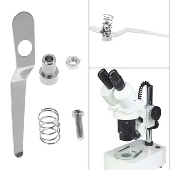 Прижимной держатель для образцов из нержавеющей стали, слайды и зажимы для биологического микроскопа