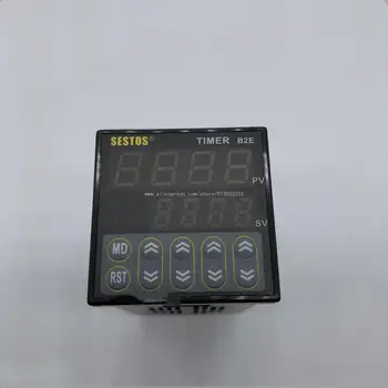 Реле времени Xi Tushi SESTOS B2E-2R-220 с двойным цифровым дисплеем времени электронный таймер безопасный стабильный 100-240 В