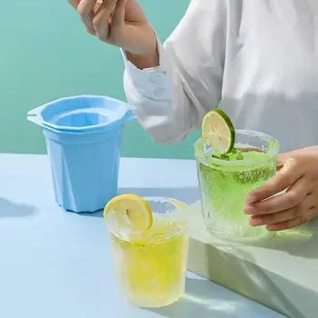 Силиконовый кубик льда Многоразовый инструмент для питья Бар Летние соковые напитки Форма для стакана льда Рюмки Форма для стакана льда Кухонные принадлежности