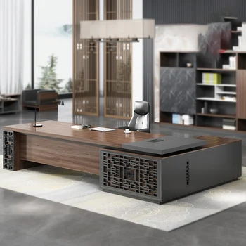 Современный новый китайский стол Простой современный стол офисной мебели Boss