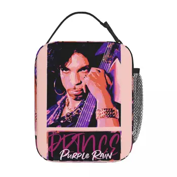 Термоизолированная сумка для ланча Prince Purple Rain Work The Artist Портативная коробка для бенто Термоохладитель Ланч-бокс