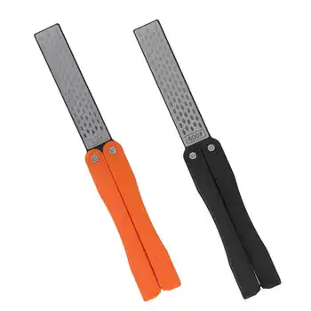 Точилка для ножей Складная веерообразная из материала Adamas Легкая портативная точилка для ножей для подразделения